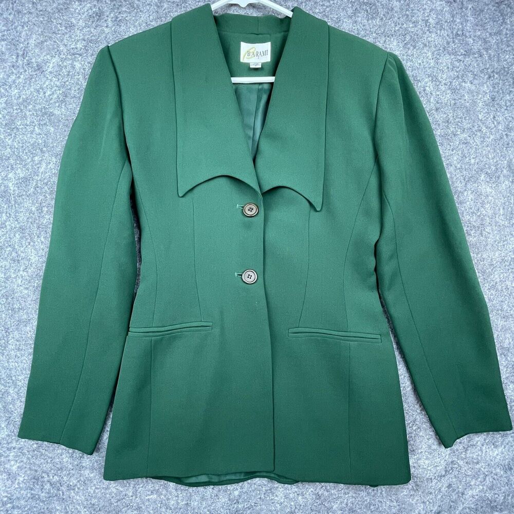 Vintage‎ Barami Blazer Women 0 Fitted Jacket 70s Corpcore Career Academia Boss